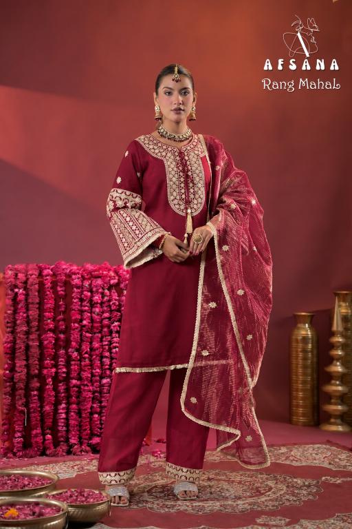 Afsana rang mahal pakistani suit wholesaler
